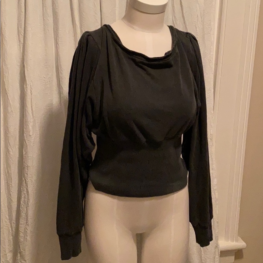Free People off the shoulder sweatshirt